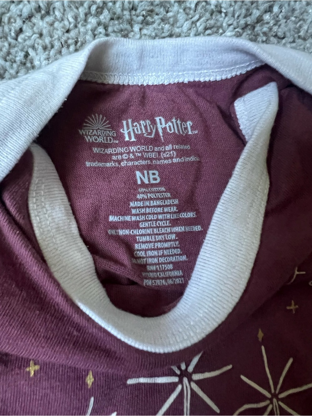 2 Harry Potter Baby Onesies - Picture 4 of 4